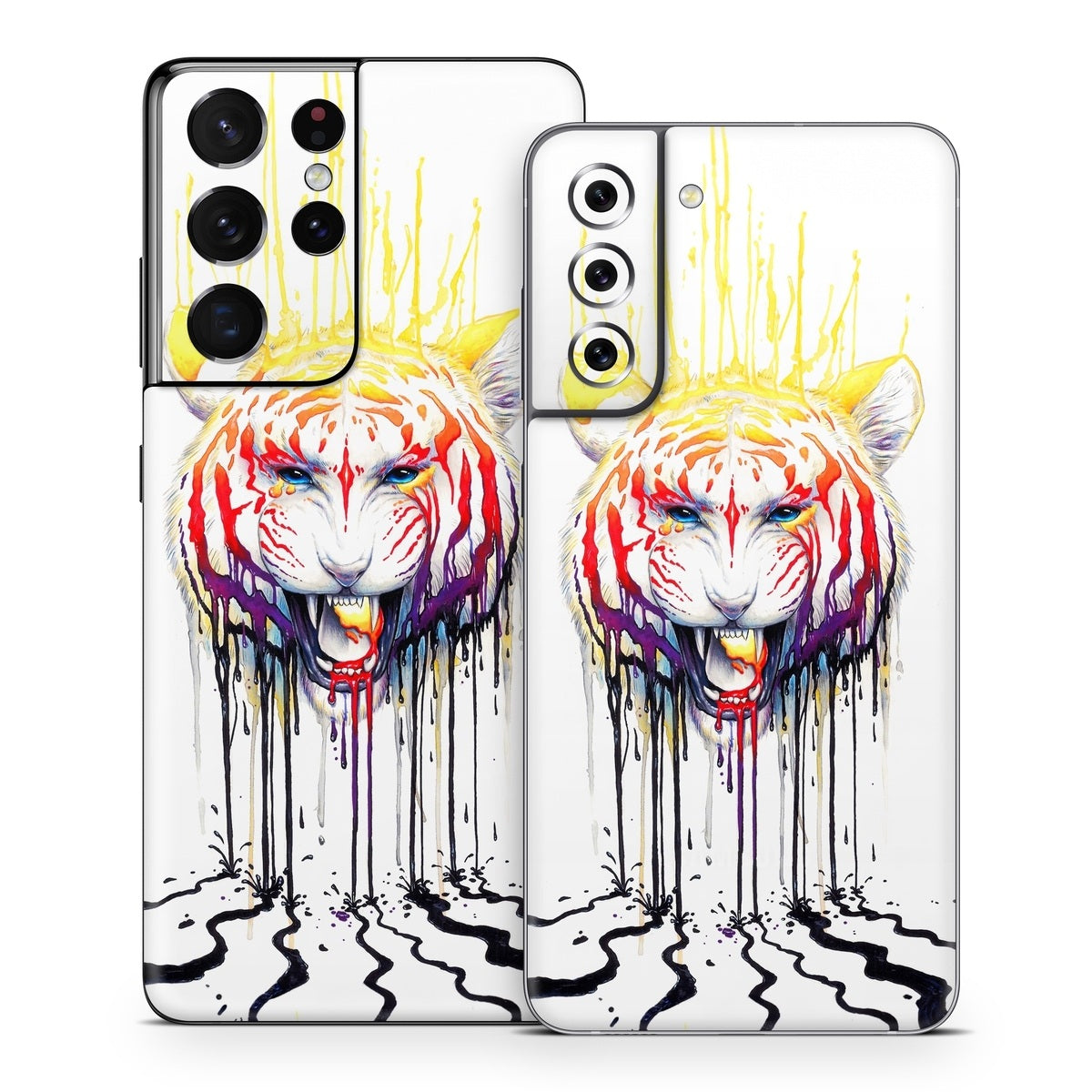 Fading Tiger - Samsung Galaxy S21 Skin