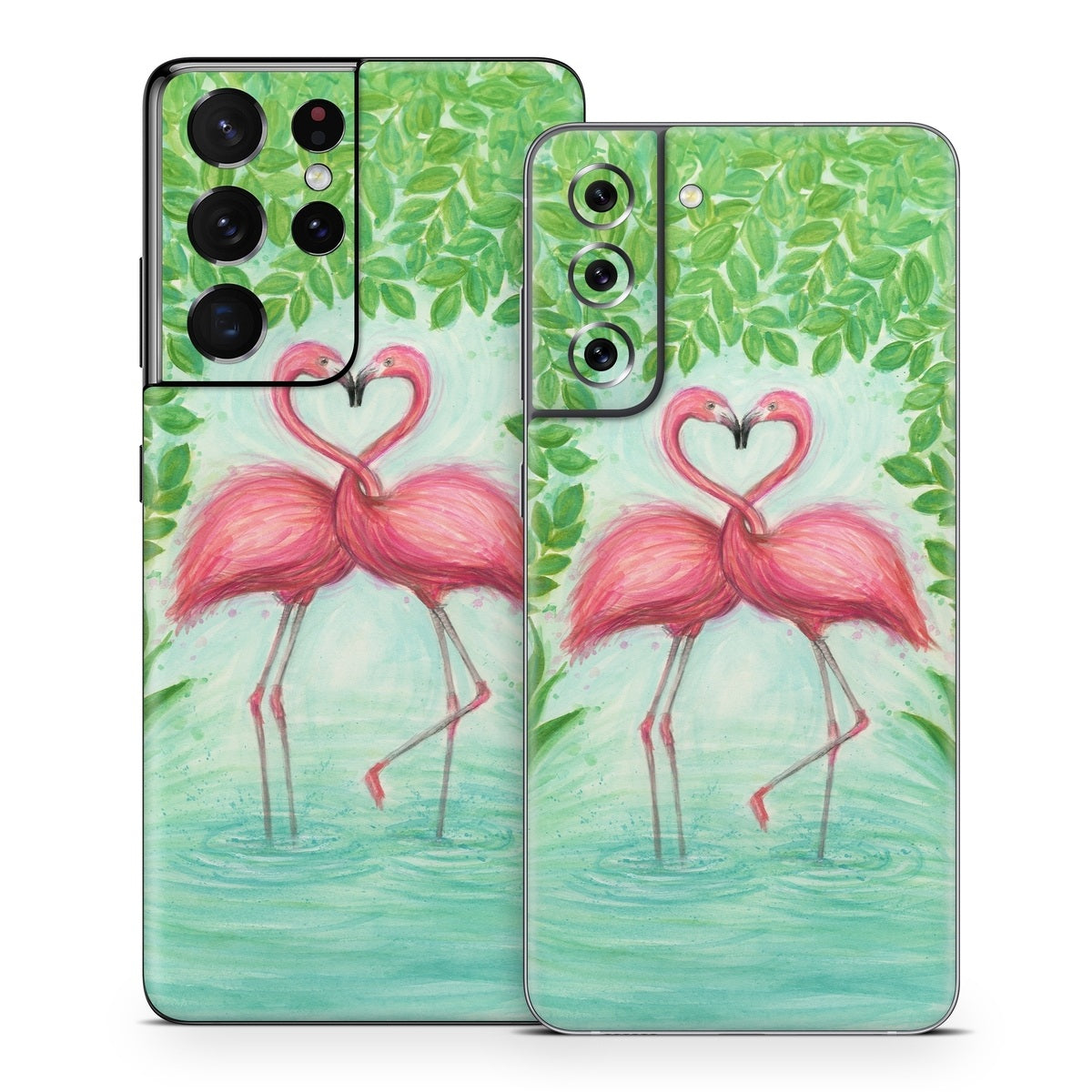 Flamingo Love - Samsung Galaxy S21 Skin