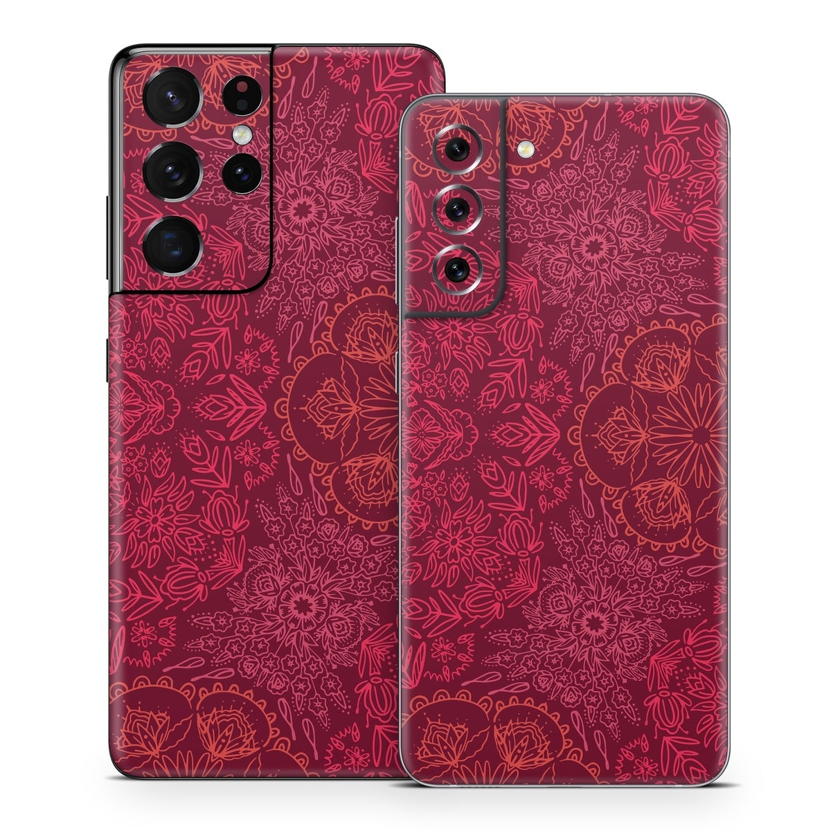 Floral Vortex - Samsung Galaxy S21 Skin