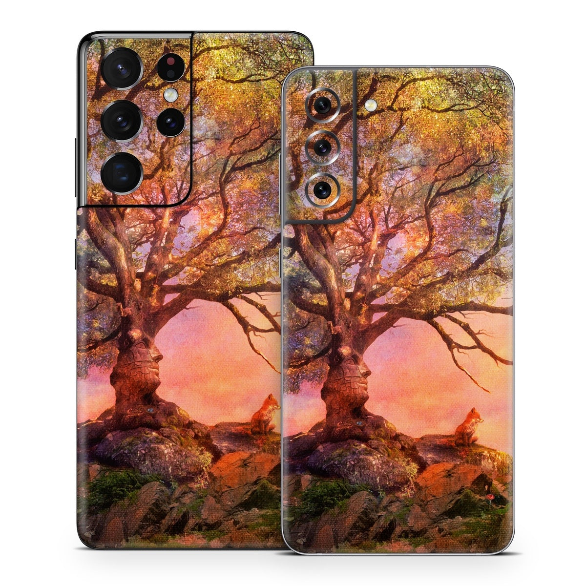 Fox Sunset - Samsung Galaxy S21 Skin