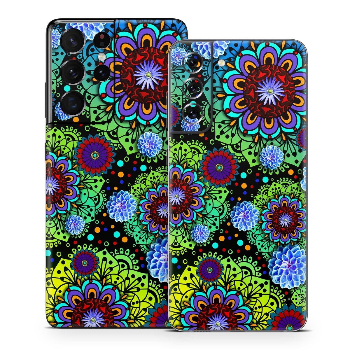 Funky Floratopia - Samsung Galaxy S21 Skin