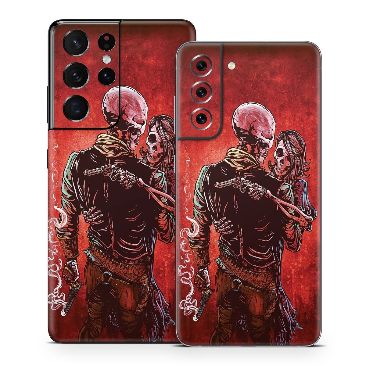 Love, Trust, and a Revolver - Samsung Galaxy S21 Skin