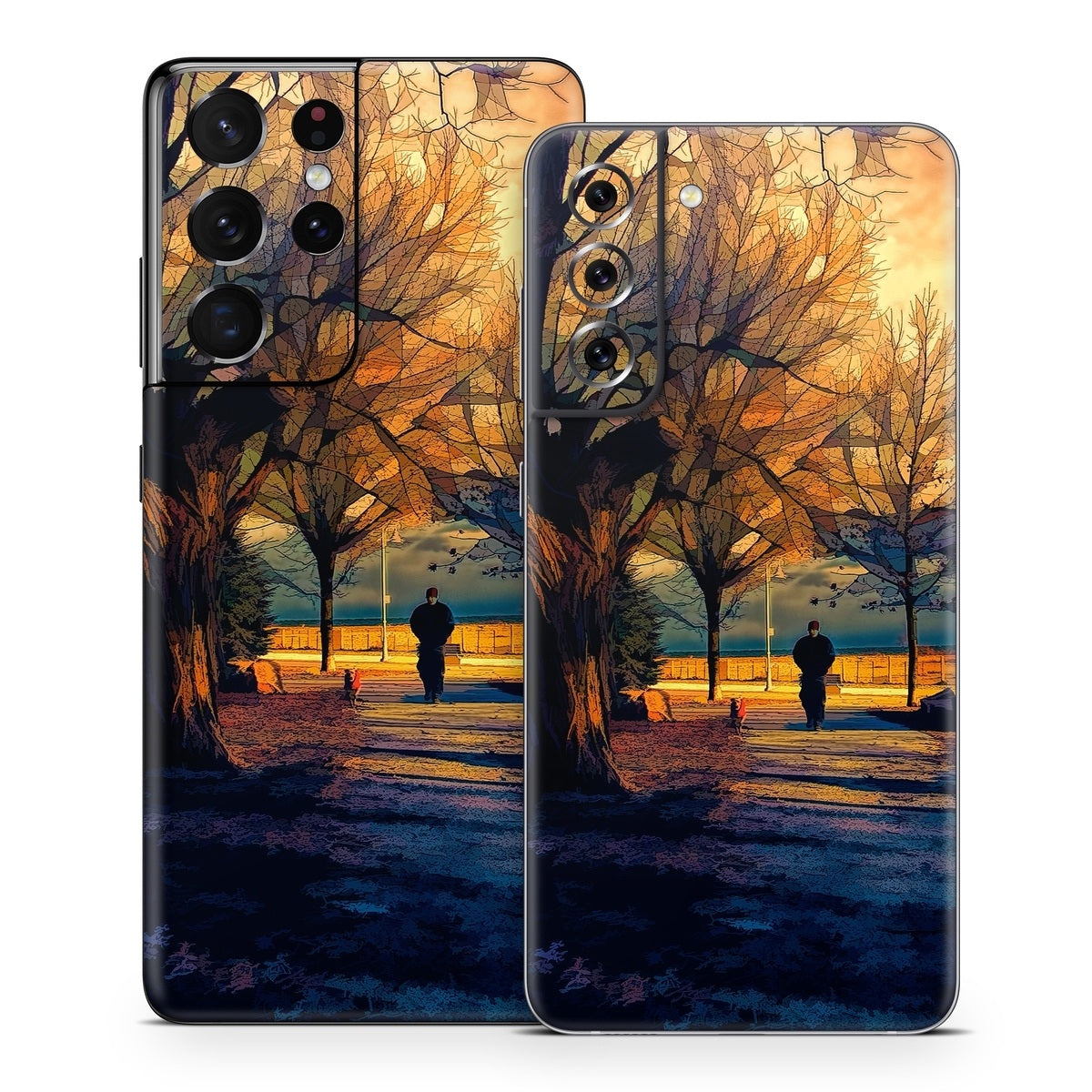 Man and Dog - Samsung Galaxy S21 Skin