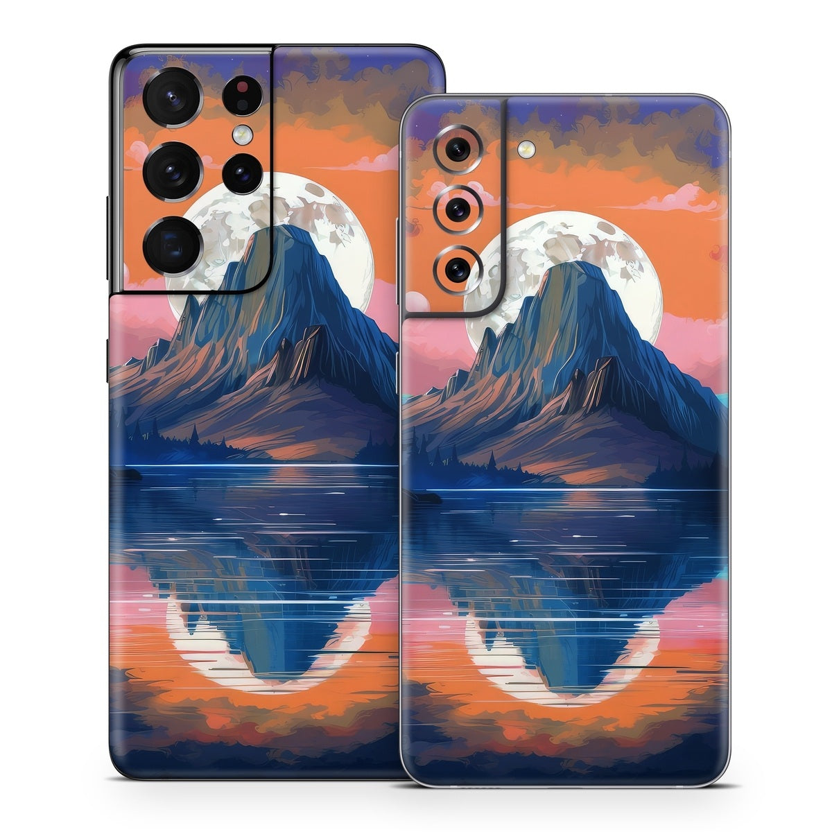 Mountain Moonrise - Samsung Galaxy S21 Skin