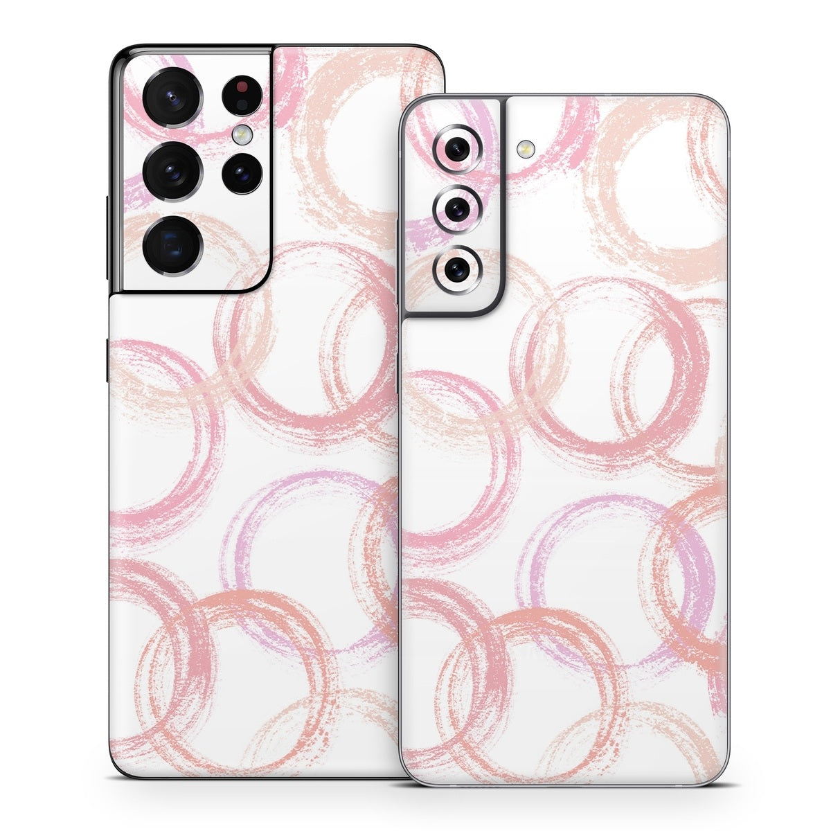 Pink Circles - Samsung Galaxy S21 Skin