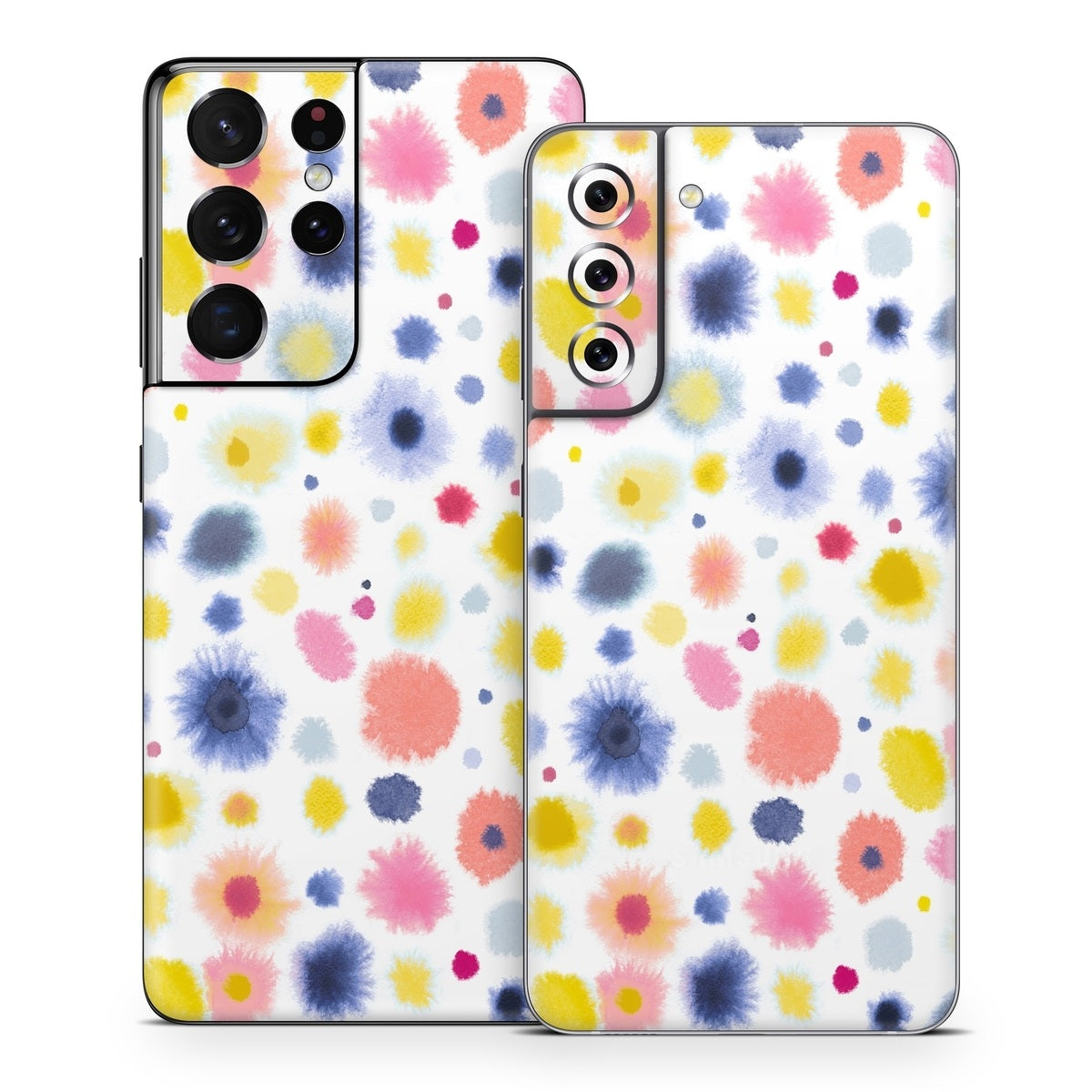 Red Blue Dots - Samsung Galaxy S21 Skin