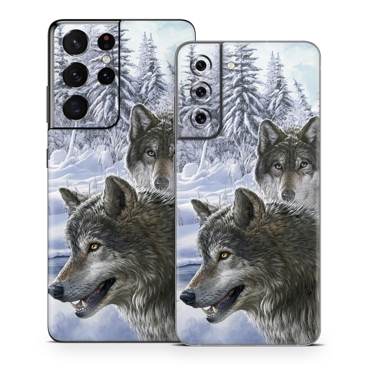 Snow Wolves - Samsung Galaxy S21 Skin