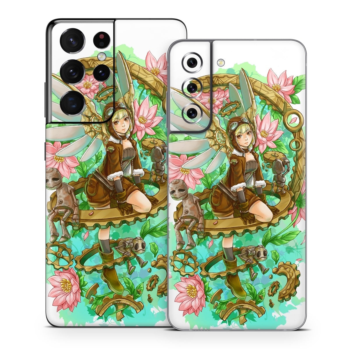 Steampunk Angel - Samsung Galaxy S21 Skin