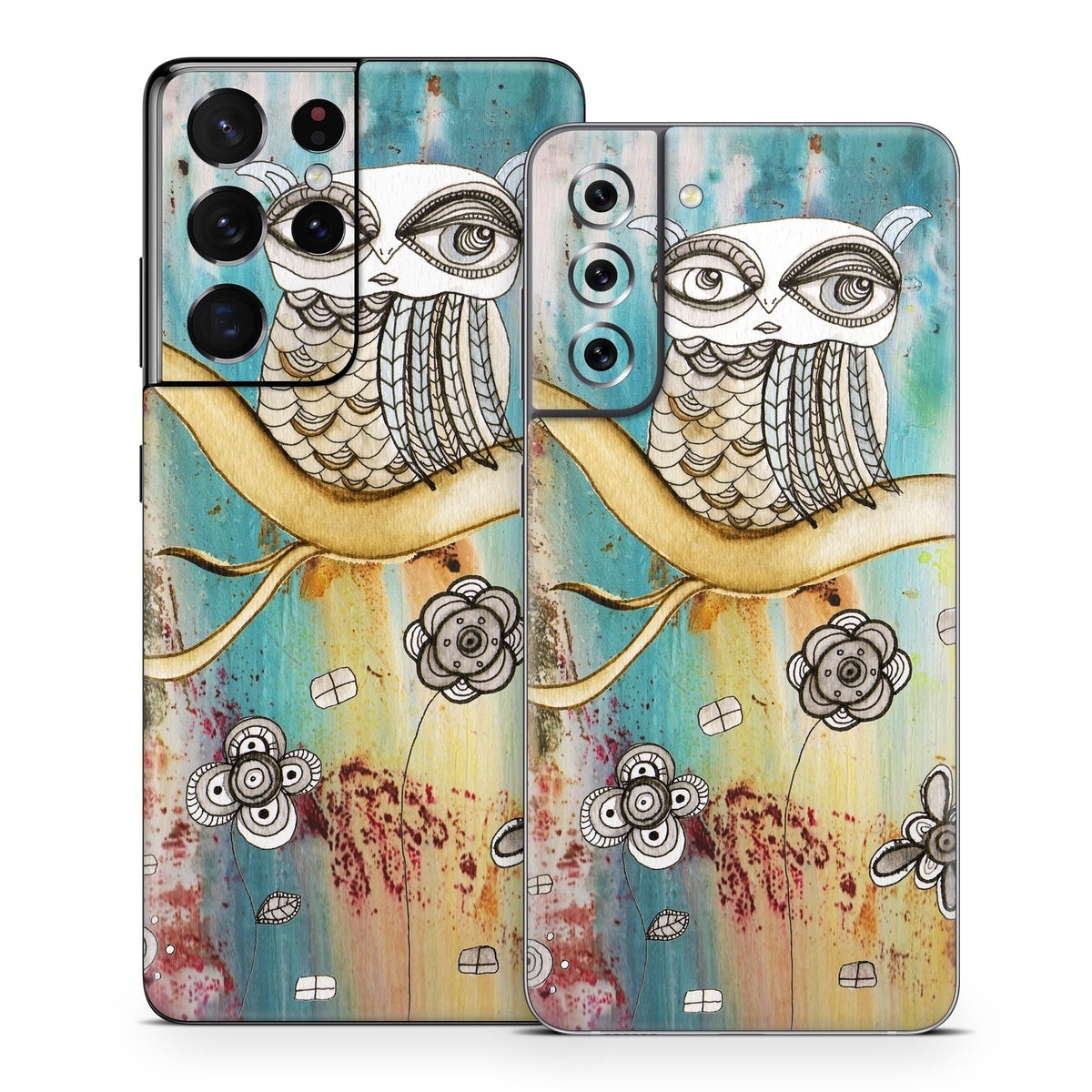 Surreal Owl - Samsung Galaxy S21 Skin