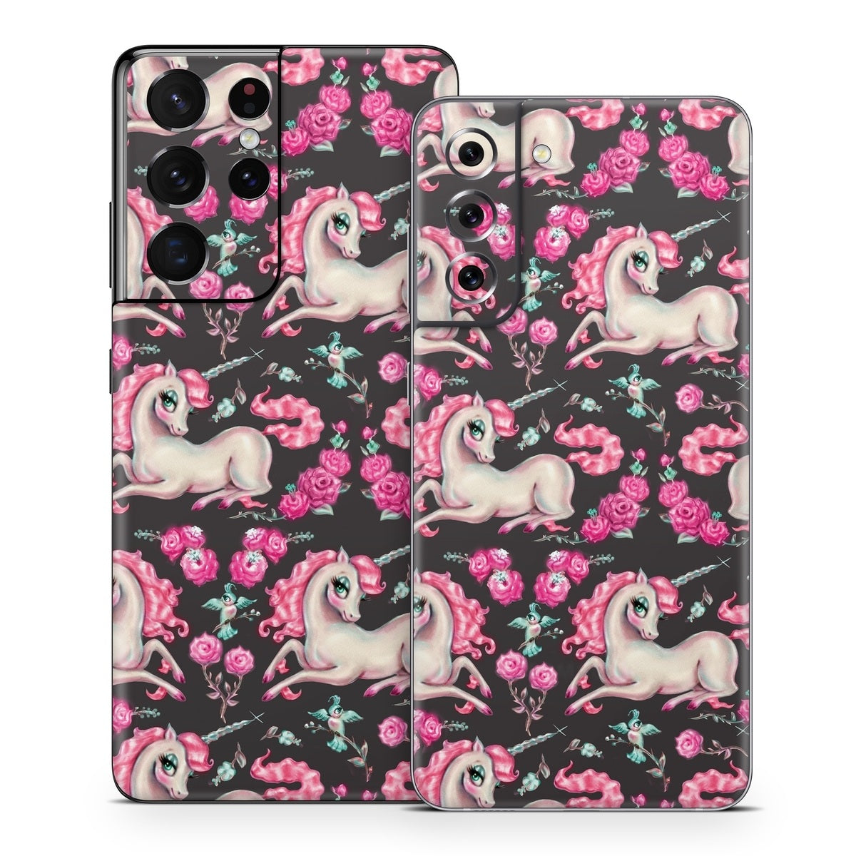 Unicorns and Roses - Samsung Galaxy S21 Skin