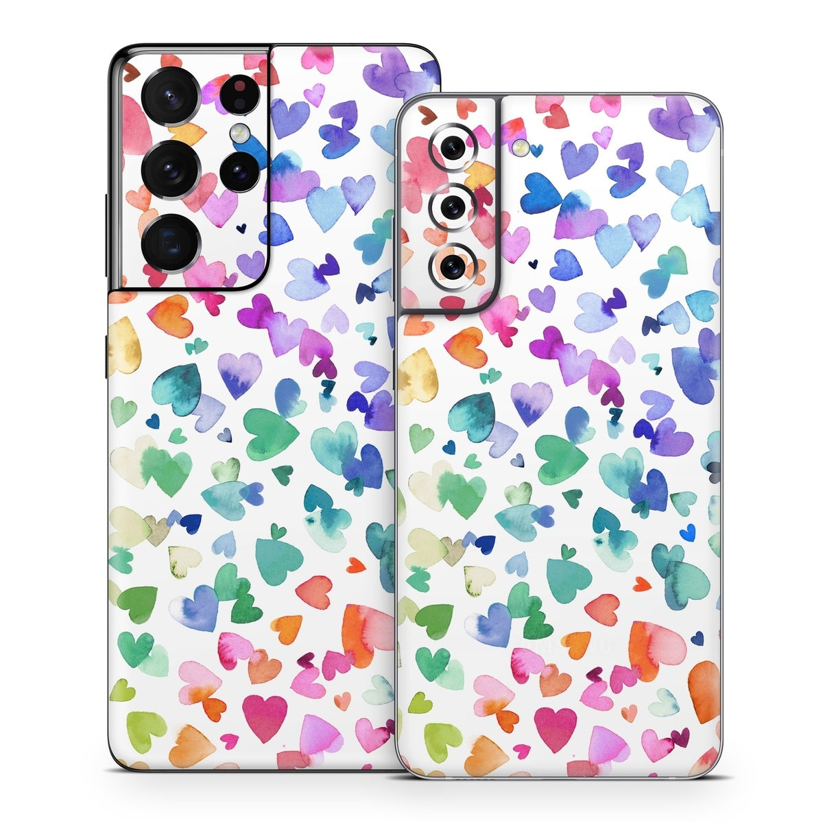 Valentines Love Hearts - Samsung Galaxy S21 Skin