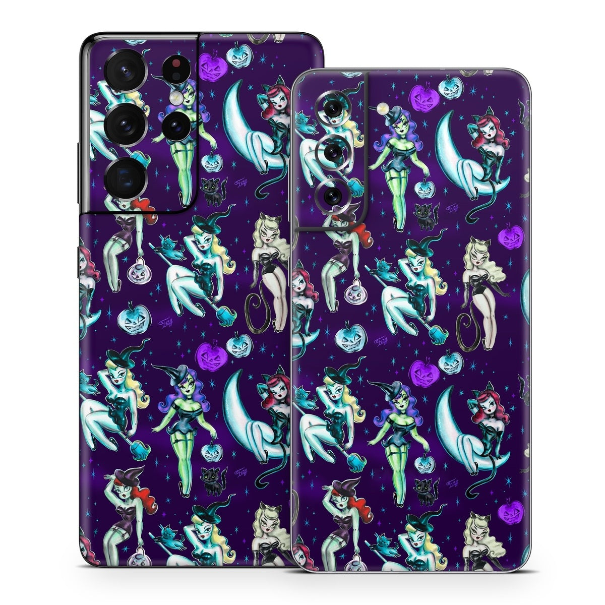 Witches and Black Cats - Samsung Galaxy S21 Skin