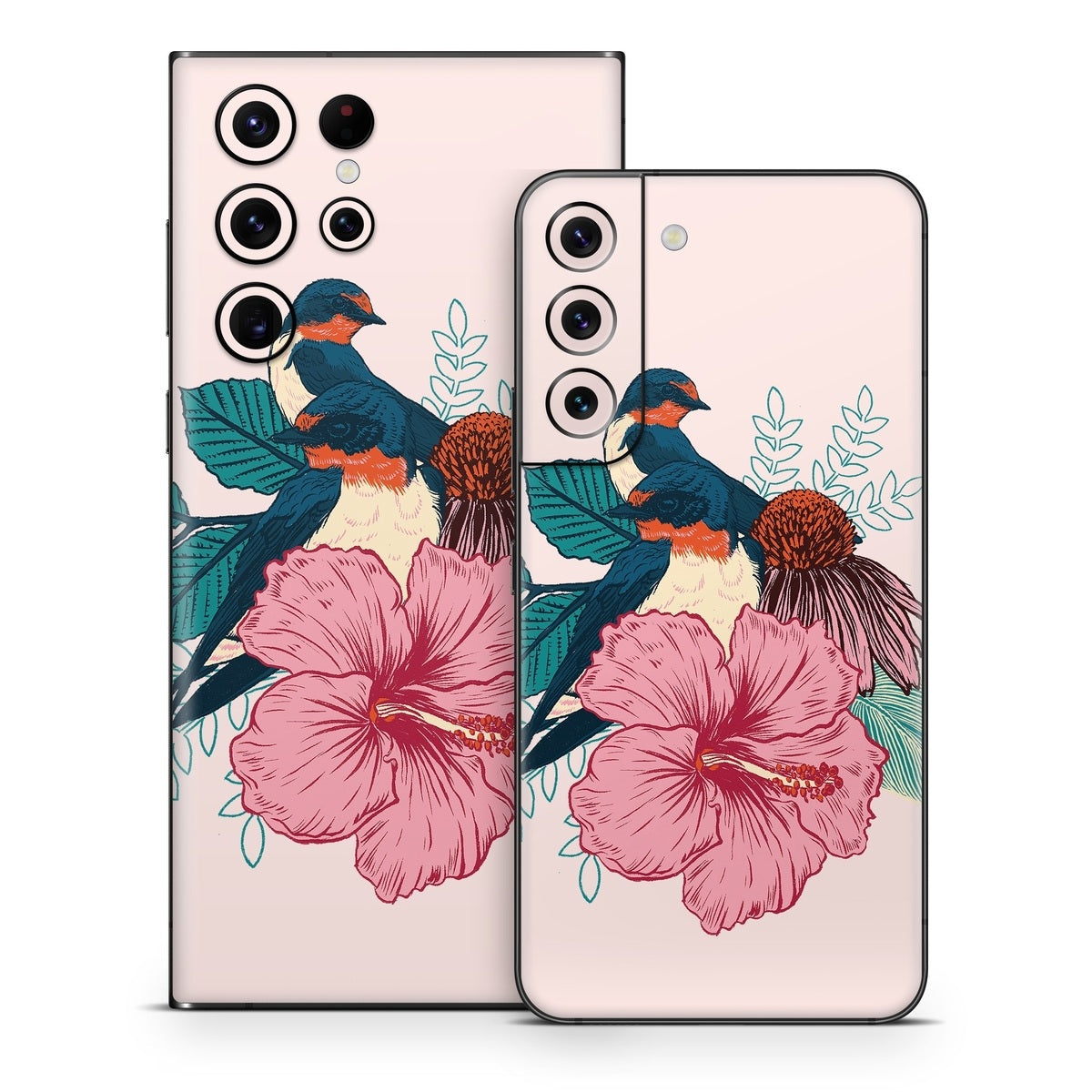 Barn Swallows - Samsung Galaxy S22 Skin