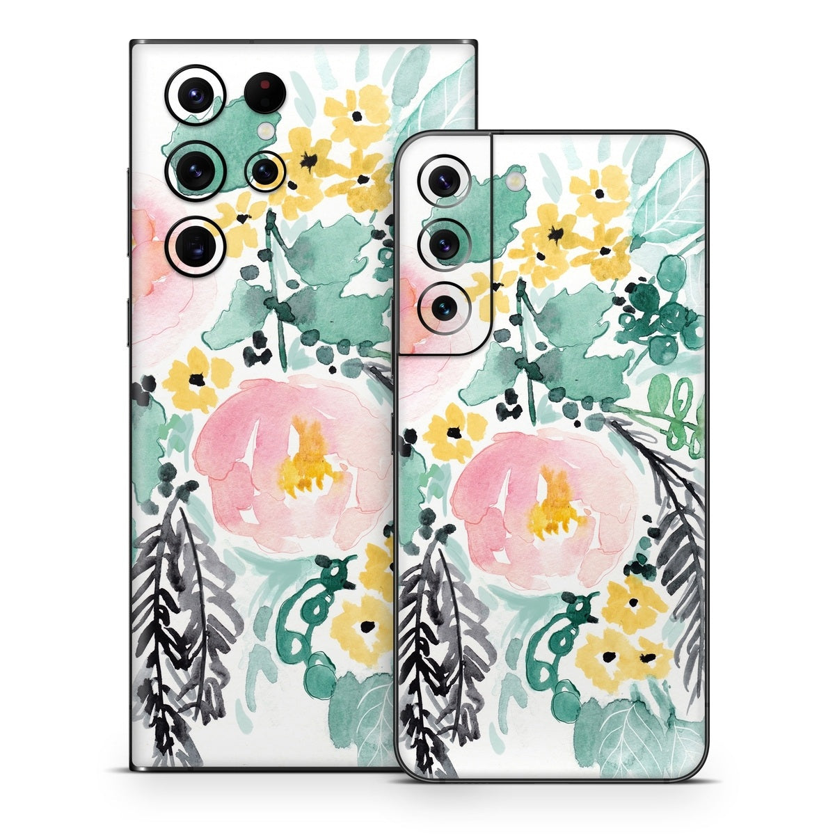 Blushed Flowers - Samsung Galaxy S22 Skin