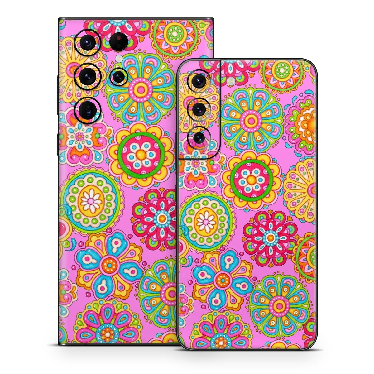 Bright Flowers - Samsung Galaxy S22 Skin