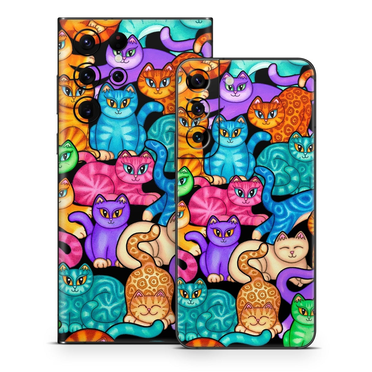 Colorful Kittens - Samsung Galaxy S22 Skin