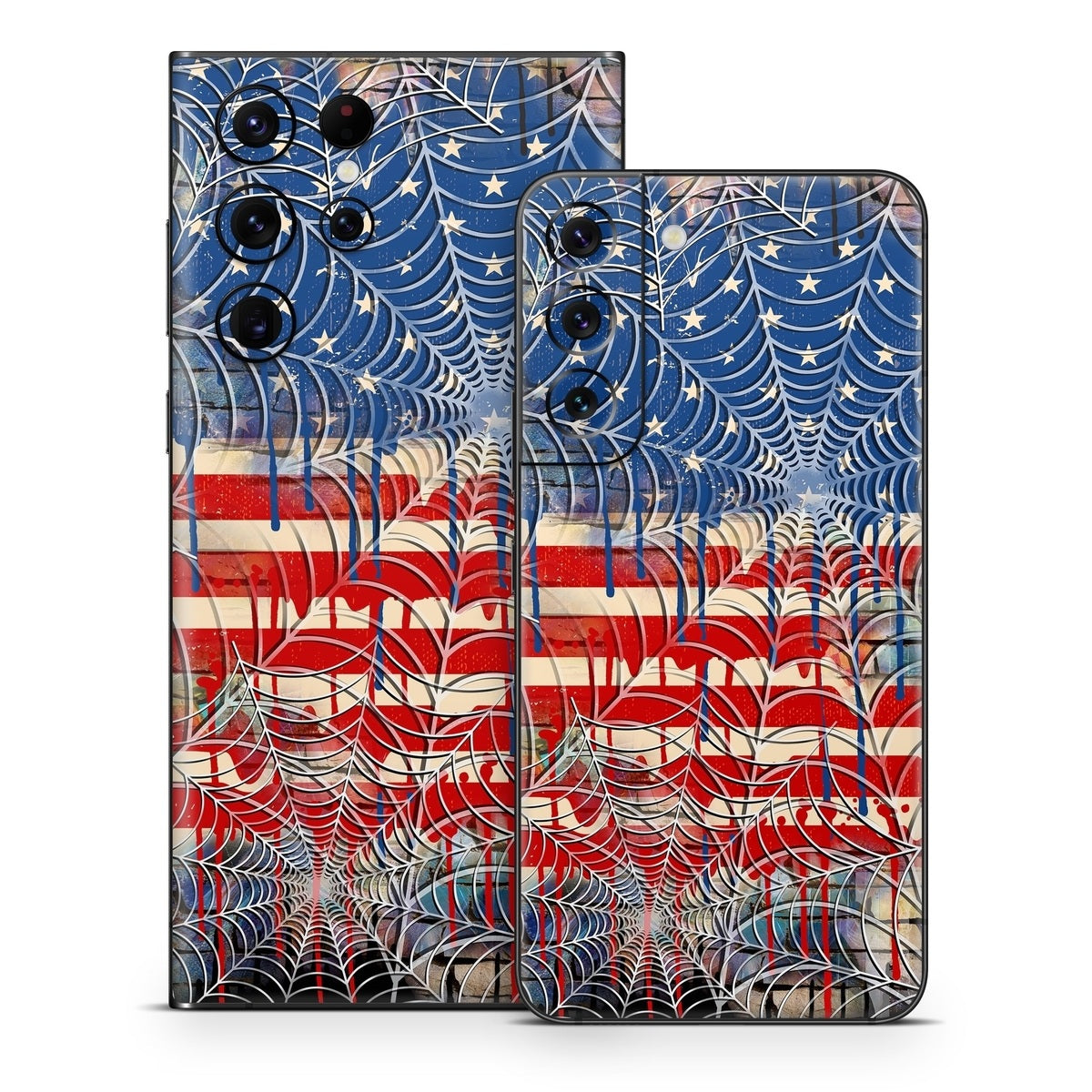 Cobweb Flag - Samsung Galaxy S22 Skin