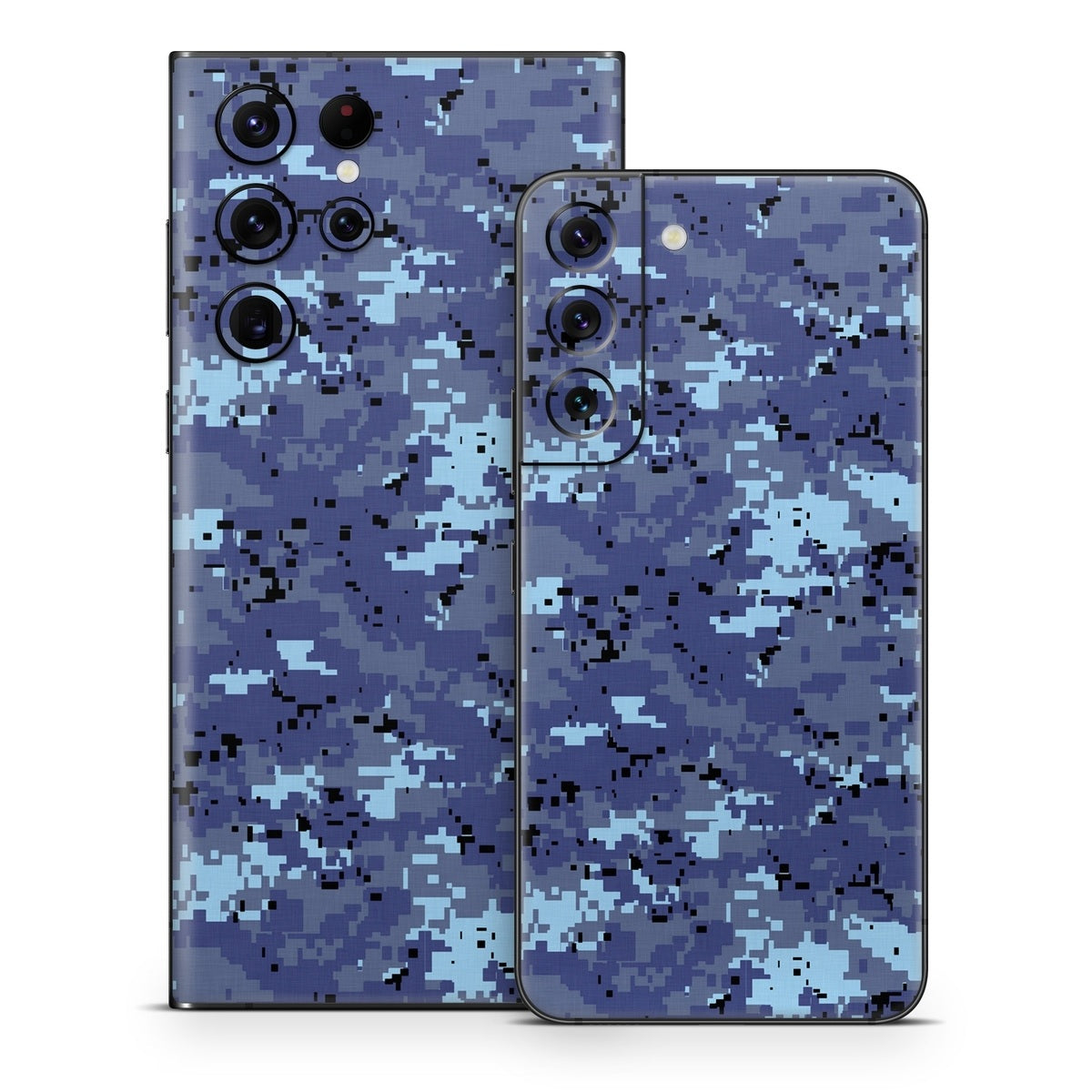 Digital Sky Camo - Samsung Galaxy S22 Skin