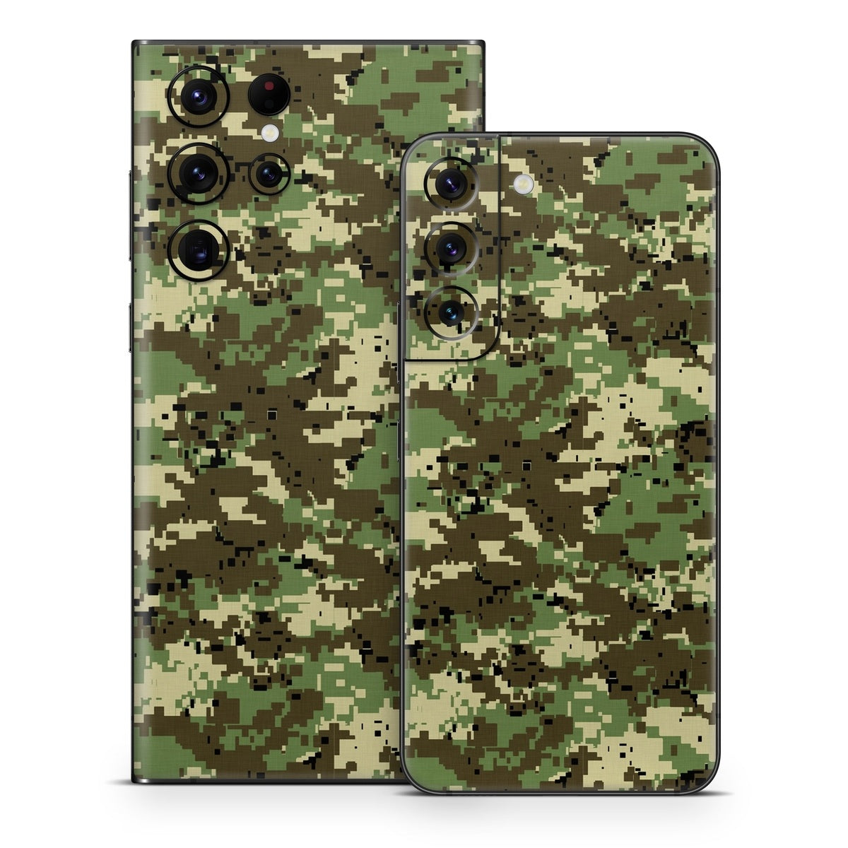 Digital Woodland Camo - Samsung Galaxy S22 Skin