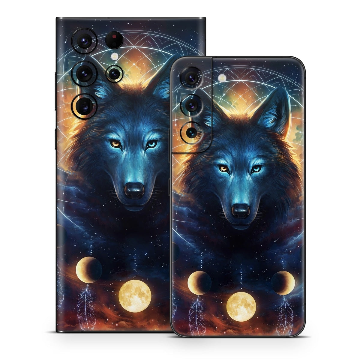 Dreamcatcher Wolf - Samsung Galaxy S22 Skin