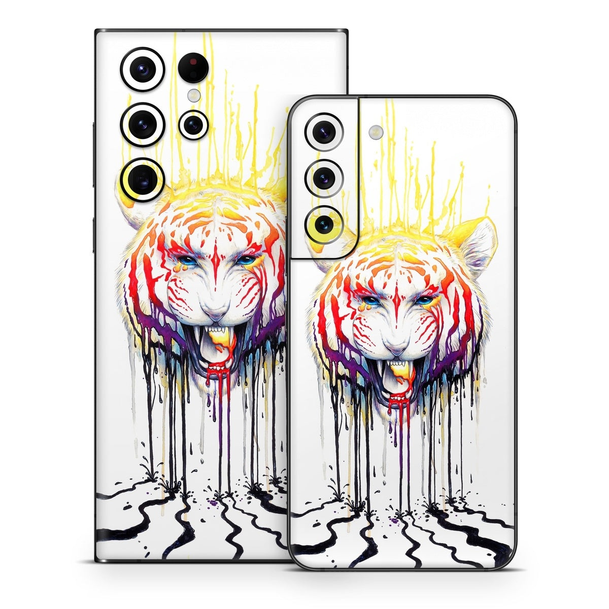 Fading Tiger - Samsung Galaxy S22 Skin