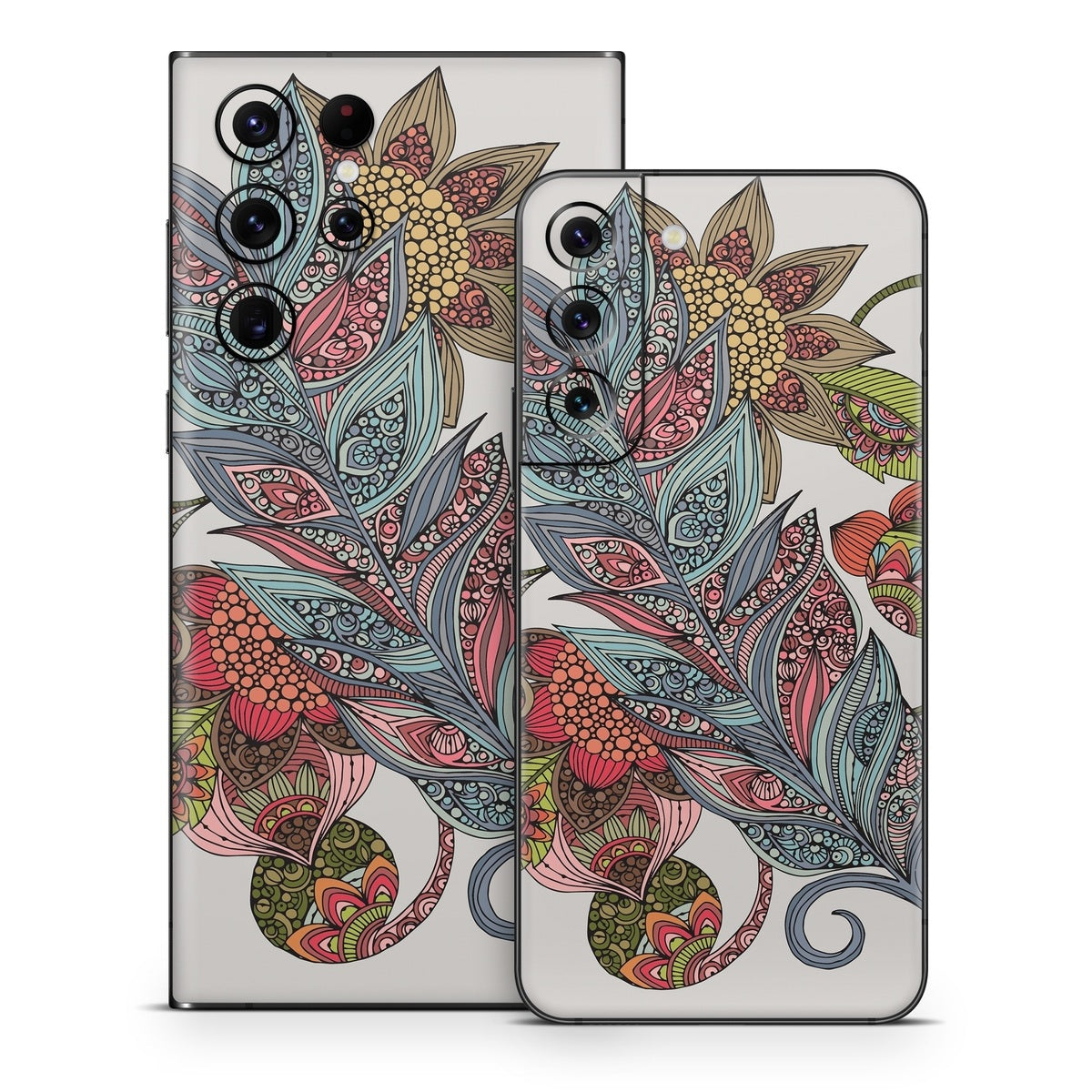 Feather Flower - Samsung Galaxy S22 Skin