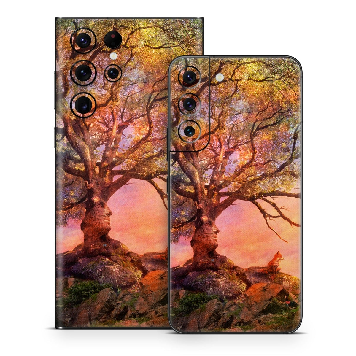 Fox Sunset - Samsung Galaxy S22 Skin