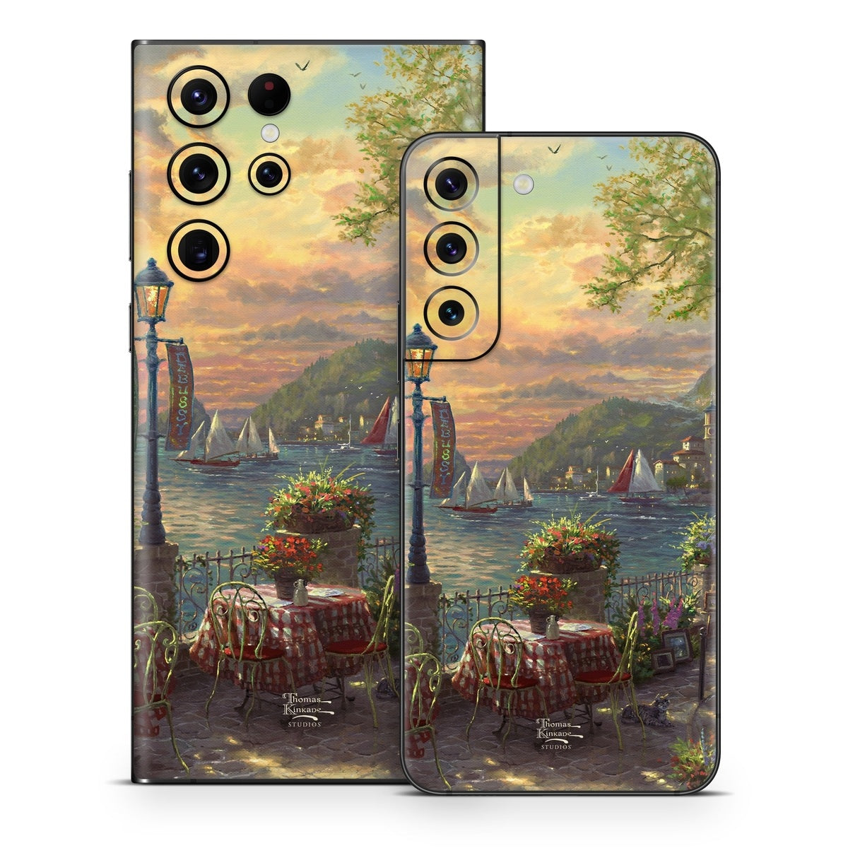 French Riviera Cafe - Samsung Galaxy S22 Skin