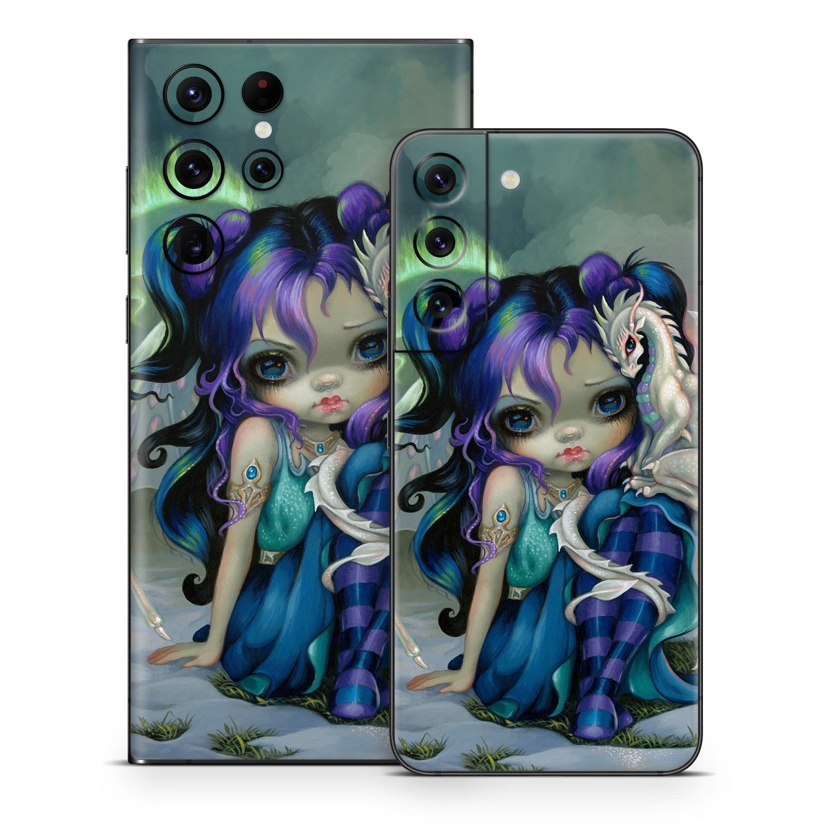 Frost Dragonling - Samsung Galaxy S22 Skin