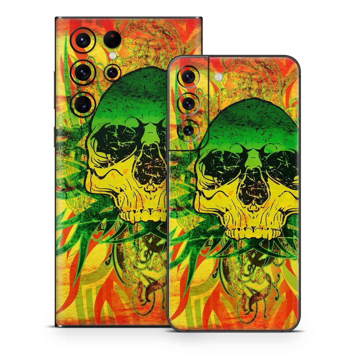 Hot Tribal Skull - Samsung Galaxy S22 Skin