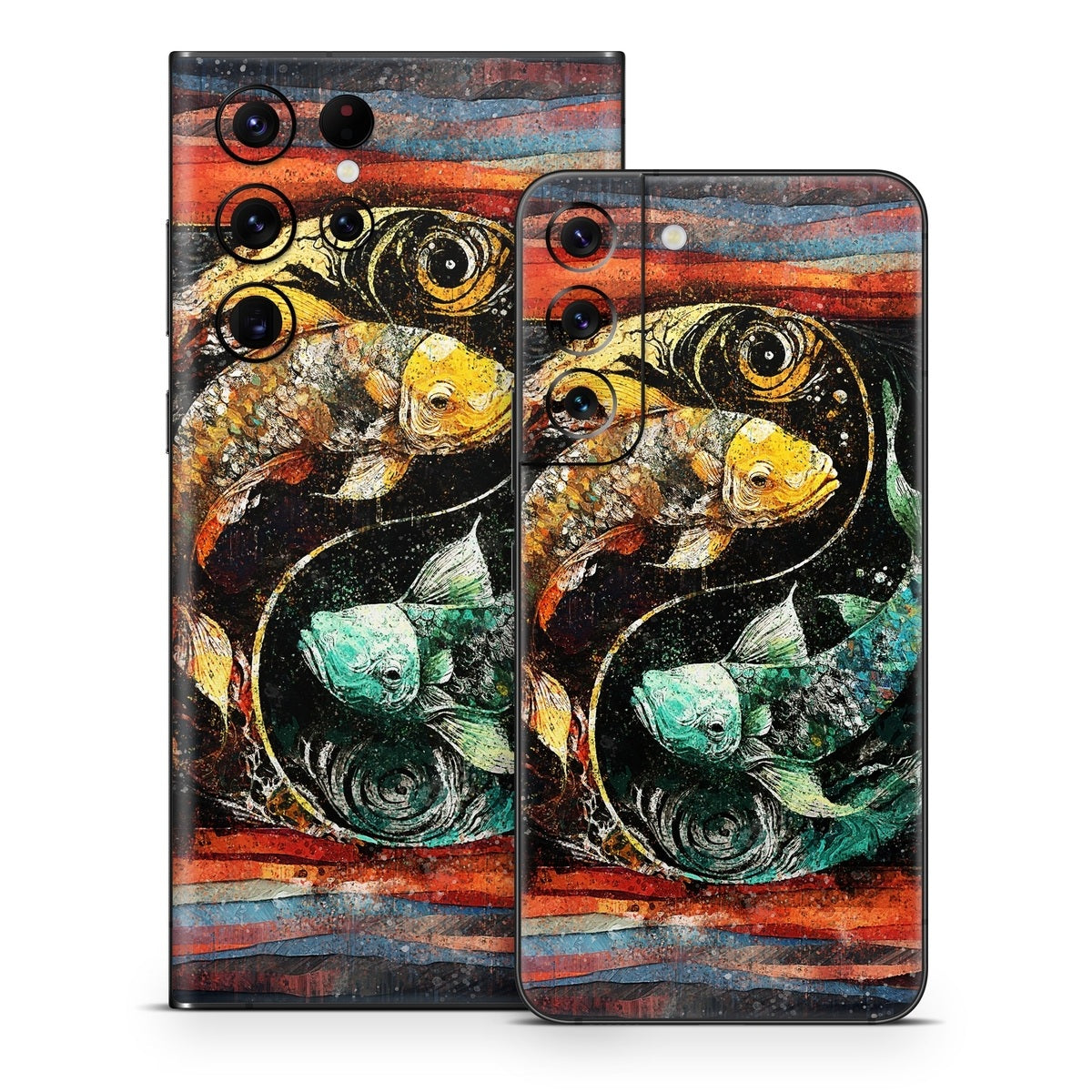 Koi Fish Yin Yang - Samsung Galaxy S22 Skin