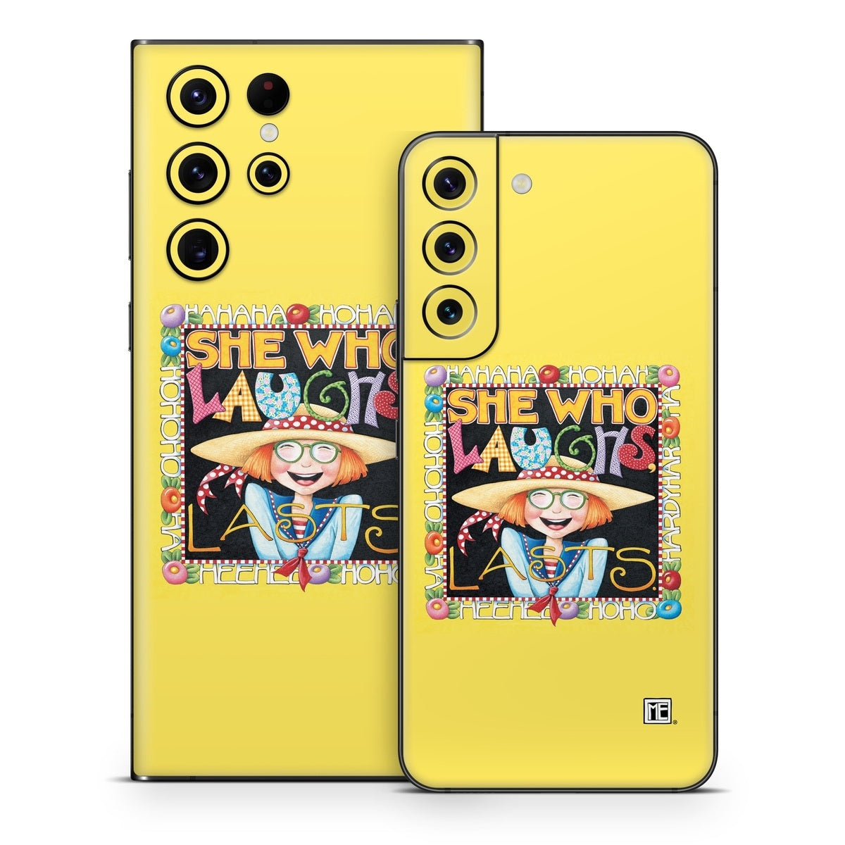 She Who Laughs - Samsung Galaxy S22 Skin