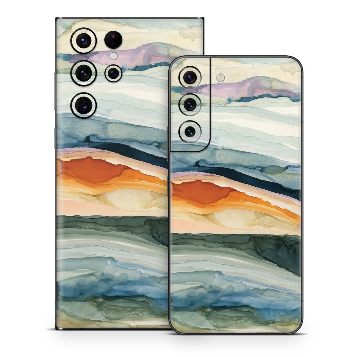 Layered Earth - Samsung Galaxy S22 Skin