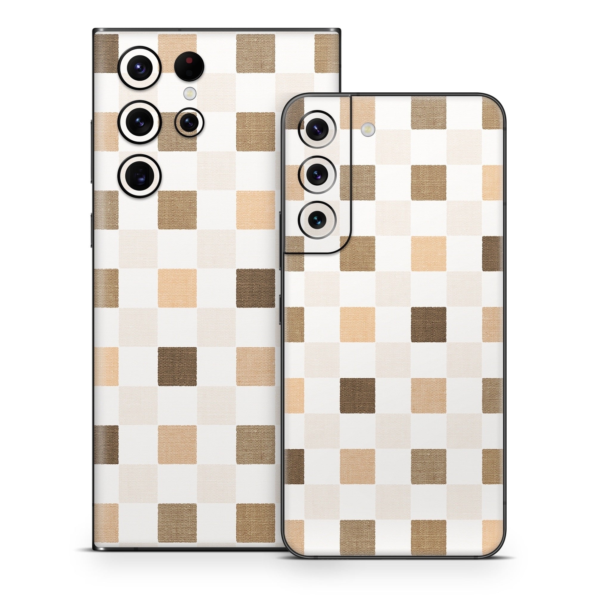 Neutral Checker - Samsung Galaxy S22 Skin