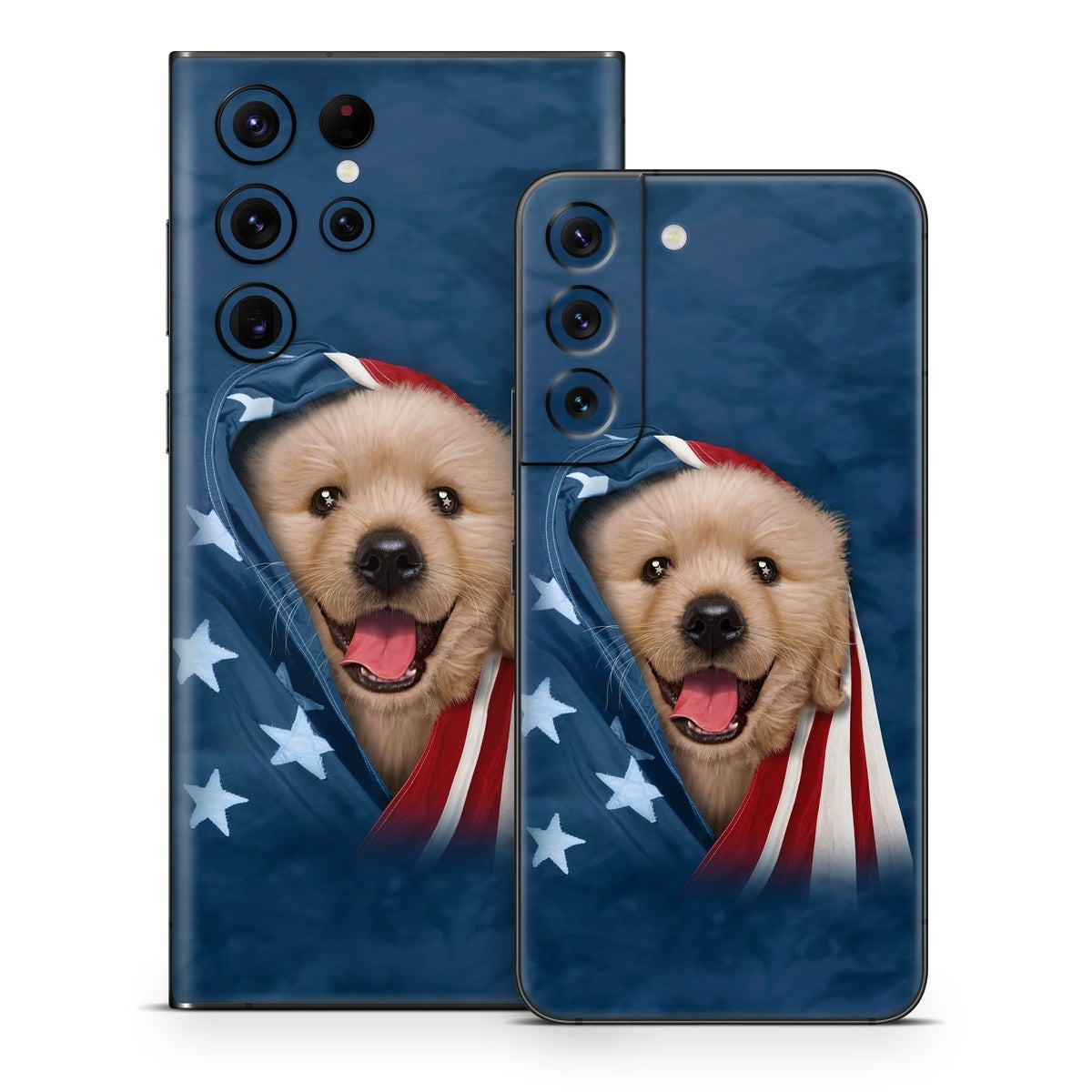 Patriotic Retriever - Samsung Galaxy S22 Skin