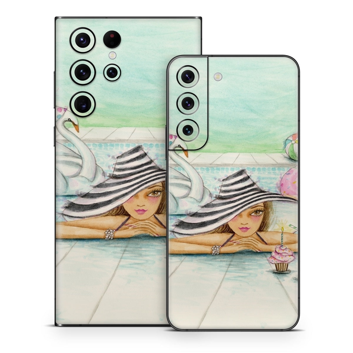 Delphine at the Pool Party - Samsung Galaxy S22 Skin