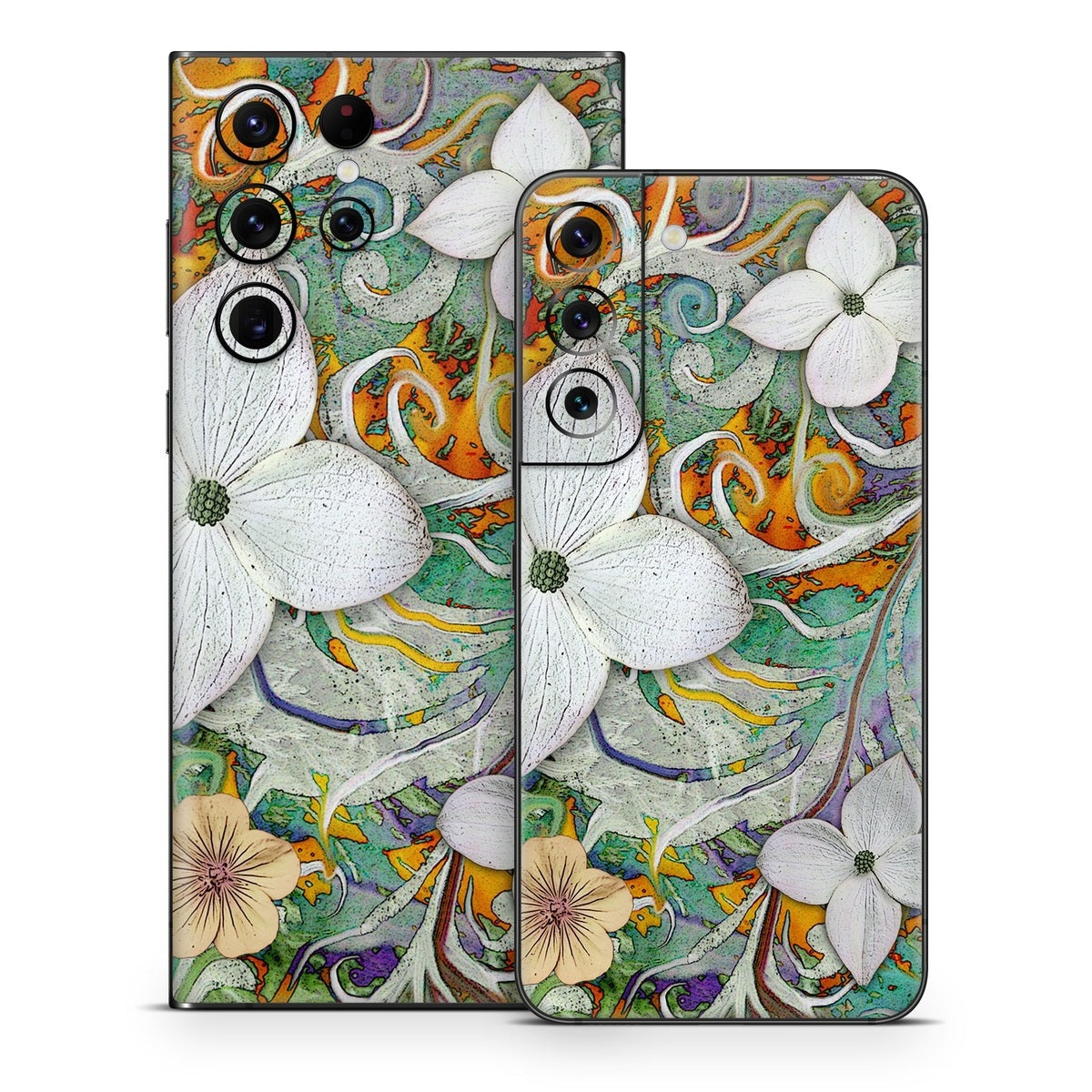 Sangria Flora - Samsung Galaxy S22 Skin