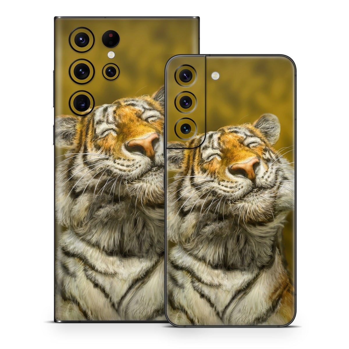 Smiling Tiger - Samsung Galaxy S22 Skin