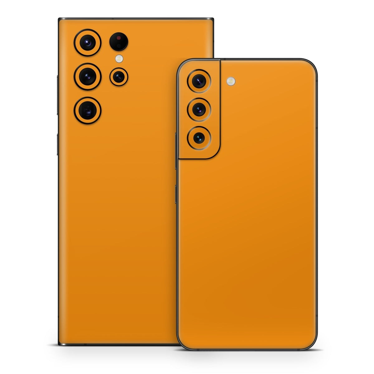 Solid State Orange - Samsung Galaxy S22 Skin