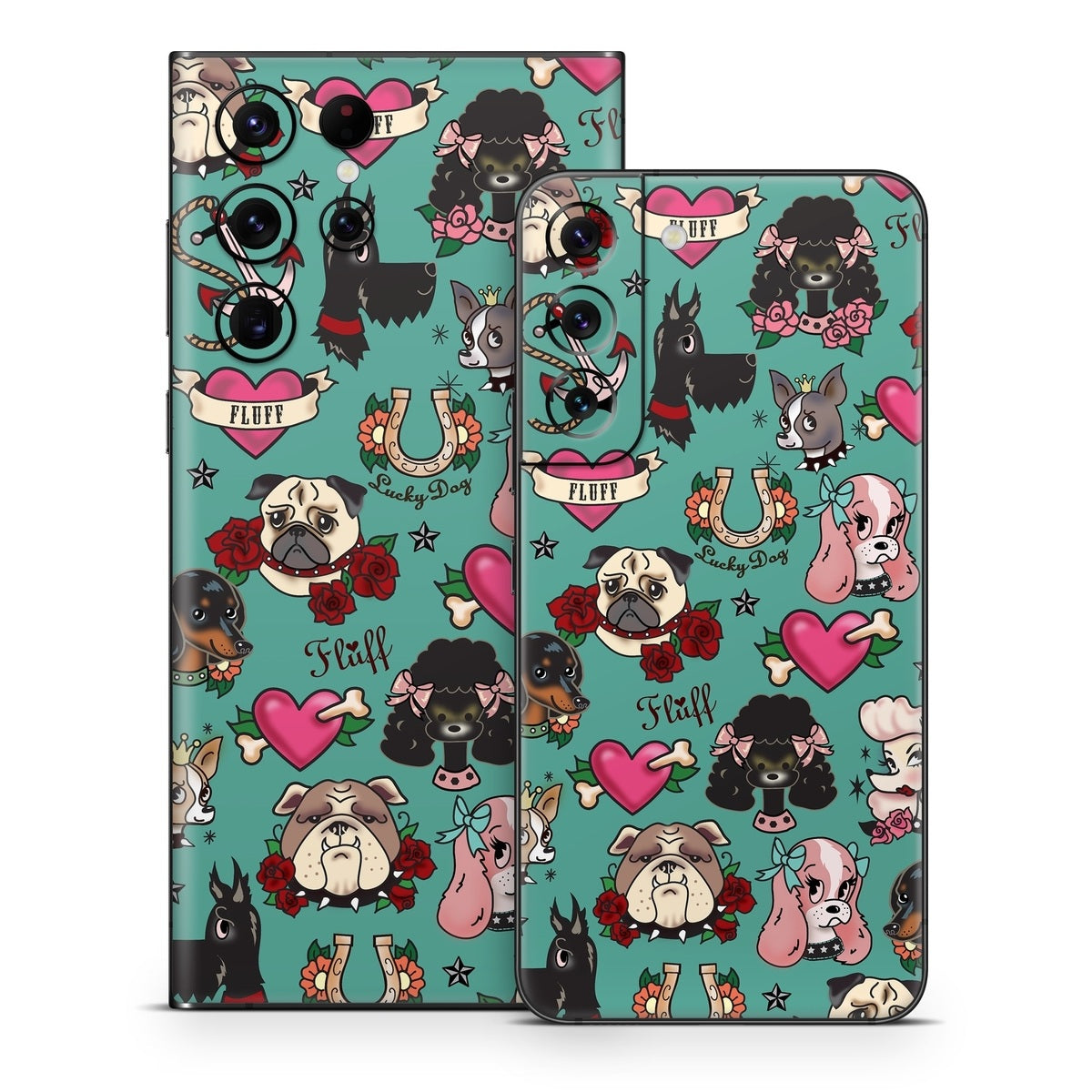 Tattoo Dogs - Samsung Galaxy S22 Skin