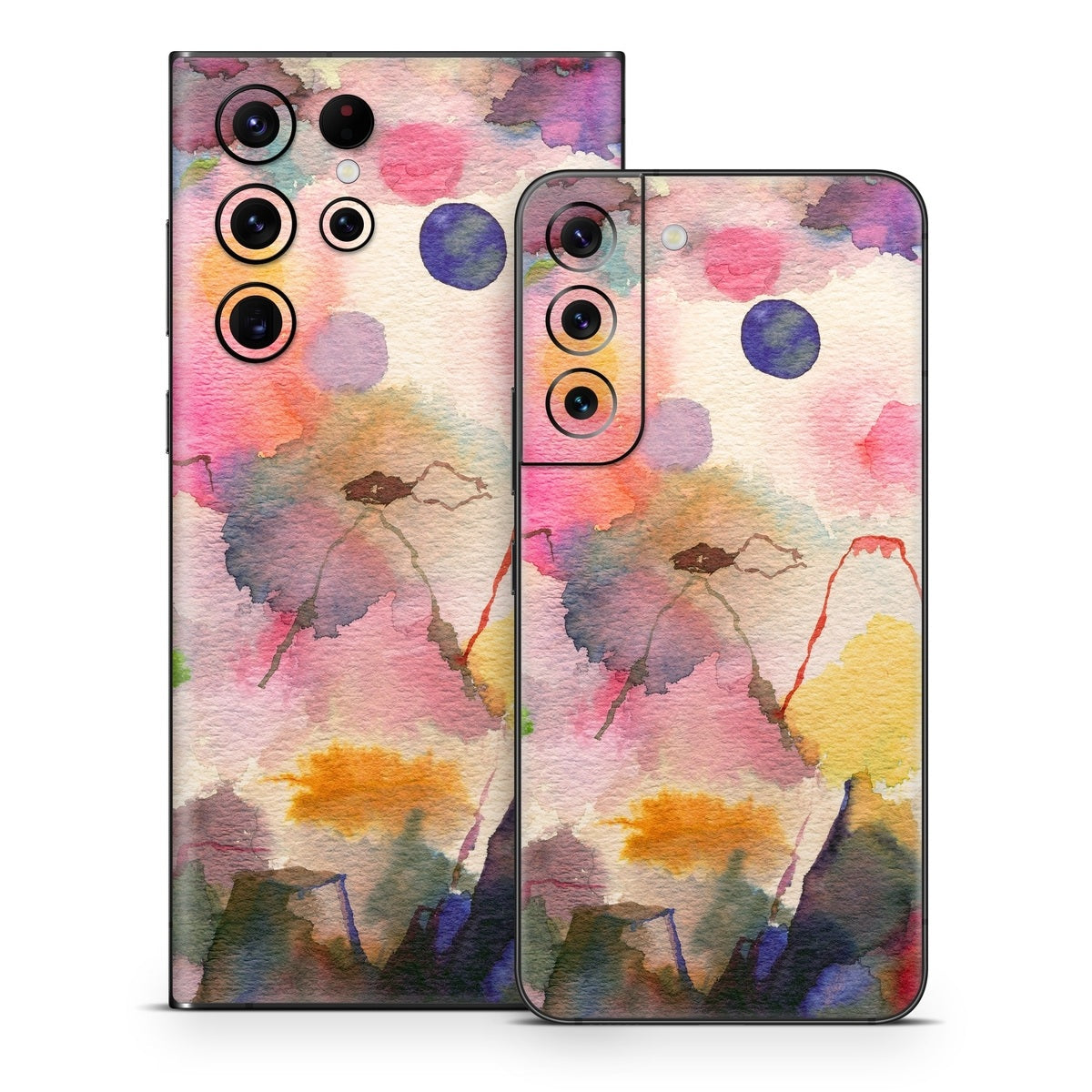 Watercolor Mountains - Samsung Galaxy S22 Skin