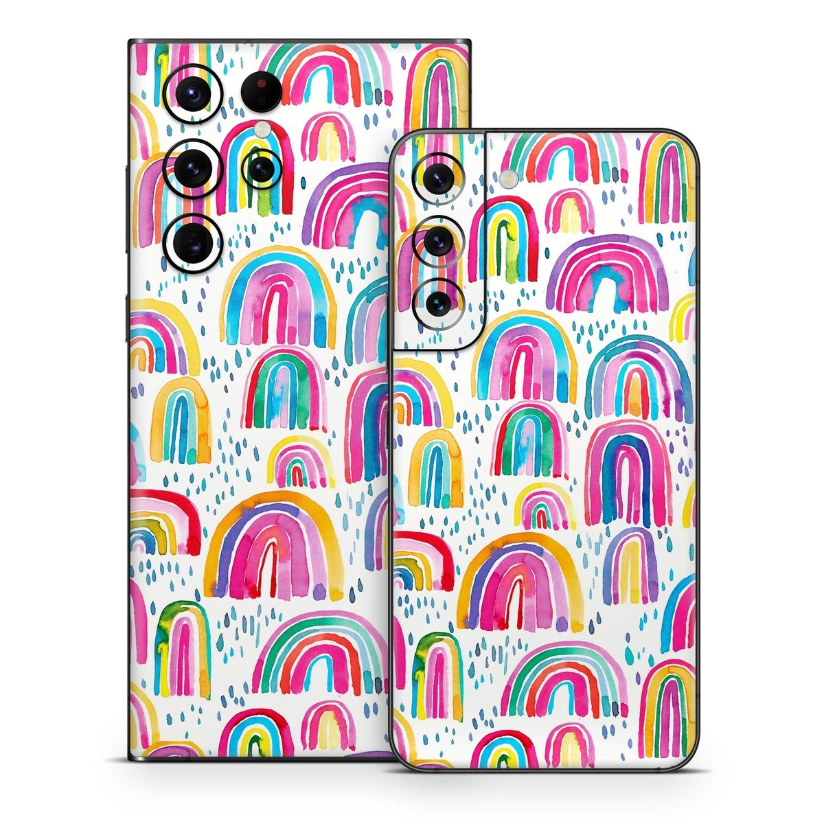 Watercolor Rainbows - Samsung Galaxy S22 Skin