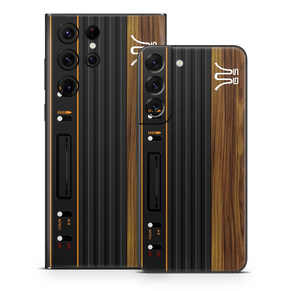 Wooden Gaming System - Samsung Galaxy S22 Skin