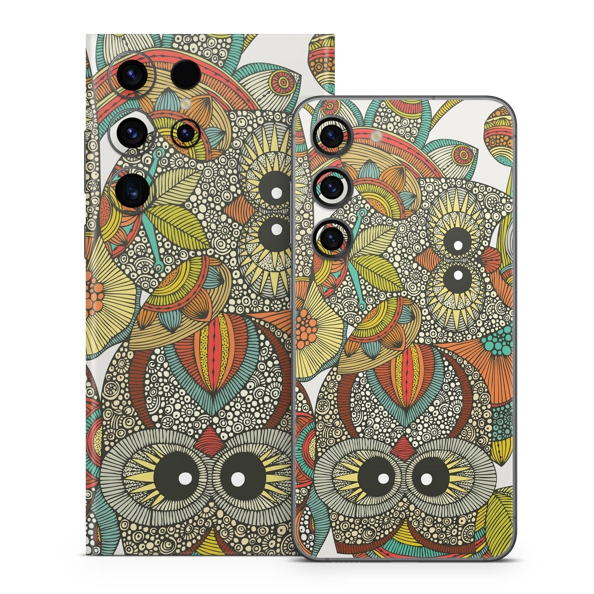 4 owls - Samsung Galaxy S23 Skin