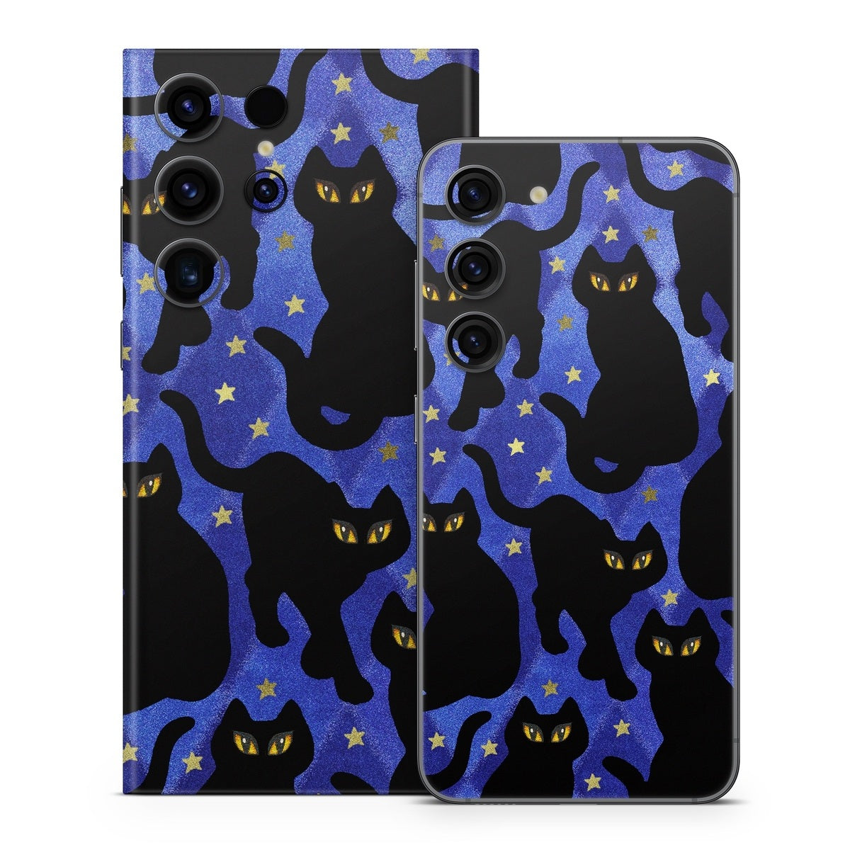 Cat Silhouettes - Samsung Galaxy S23 Skin