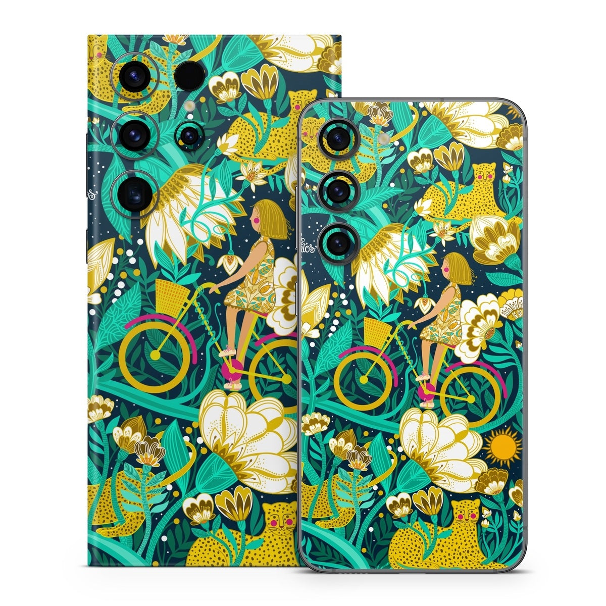 Cheetah Garden - Samsung Galaxy S23 Skin