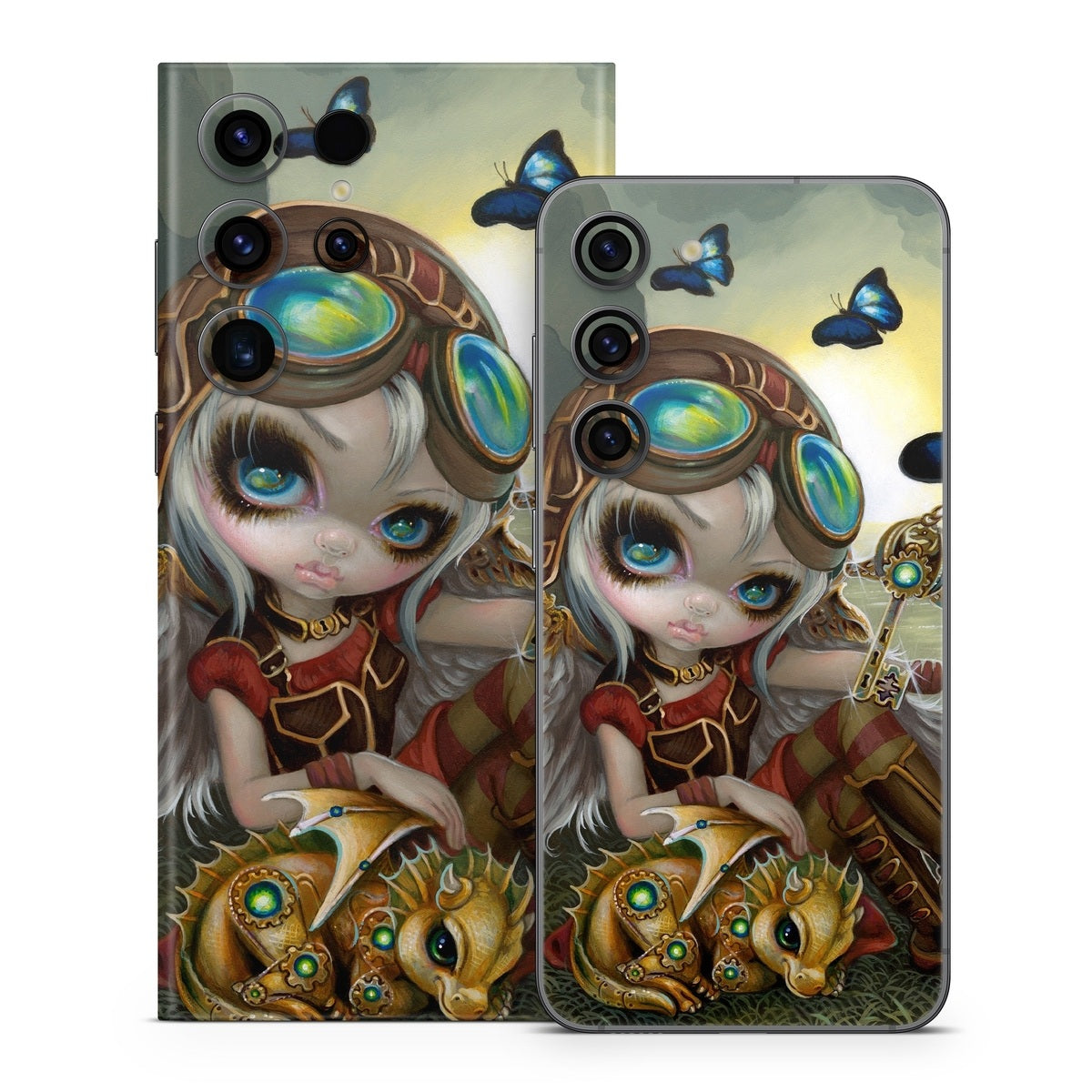 Clockwork Dragonling - Samsung Galaxy S23 Skin