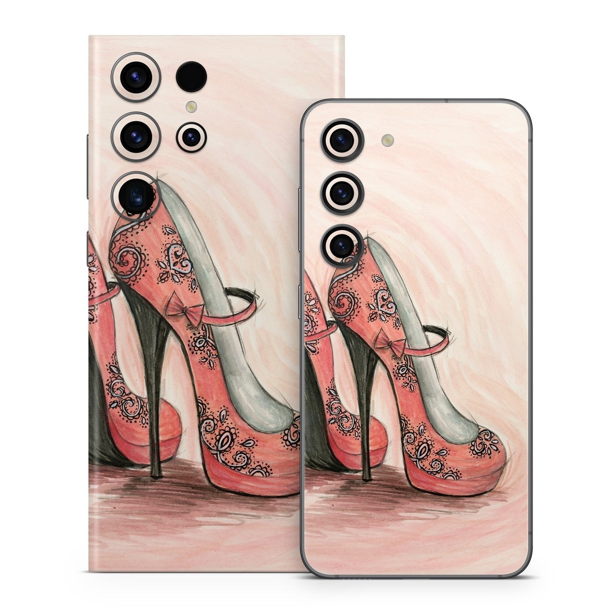 Coral Shoes - Samsung Galaxy S23 Skin