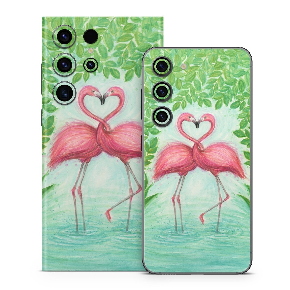 Flamingo Love - Samsung Galaxy S23 Skin