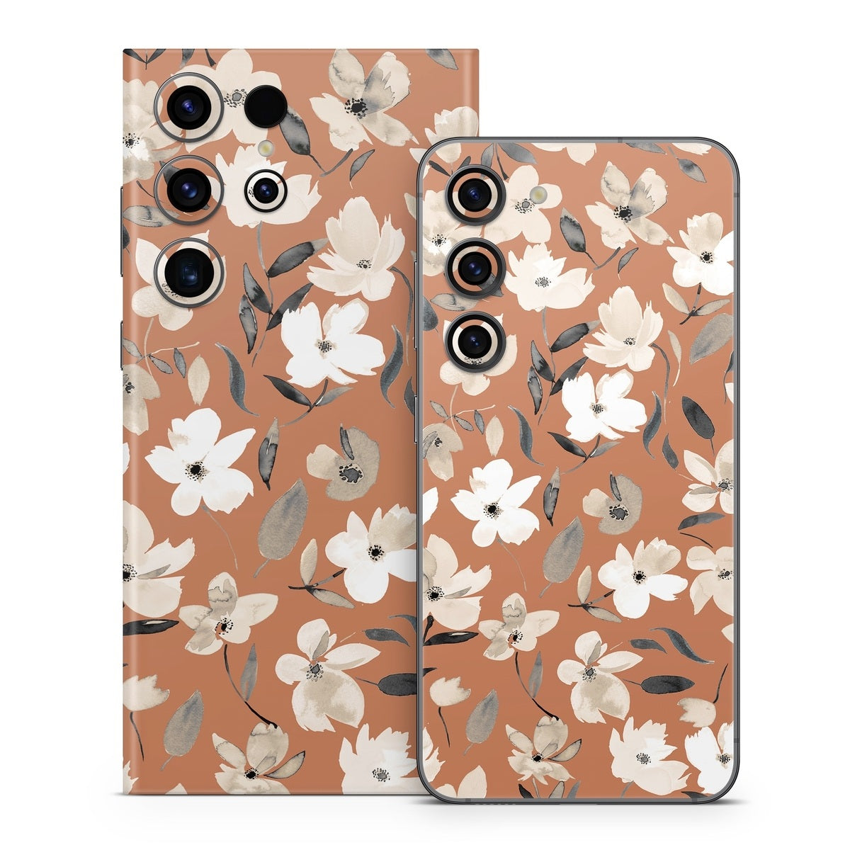 Fresh Flowers Copper - Samsung Galaxy S23 Skin